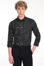 Premium Textured Printed Shirt