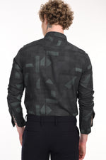 Premium Textured Printed Shirt