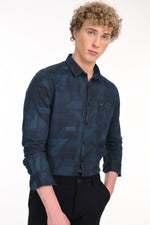 Premium Textured Printed Shirt