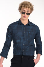Premium Textured Printed Shirt