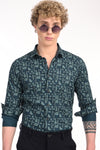 Premium Textured Printed Shirt