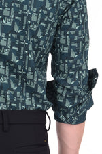 Premium Textured Printed Shirt