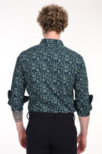 Premium Textured Printed Shirt