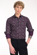 Premium Textured Printed Shirt