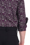 Premium Textured Printed Shirt