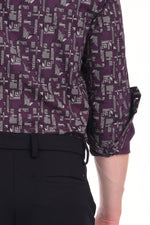 Premium Textured Printed Shirt