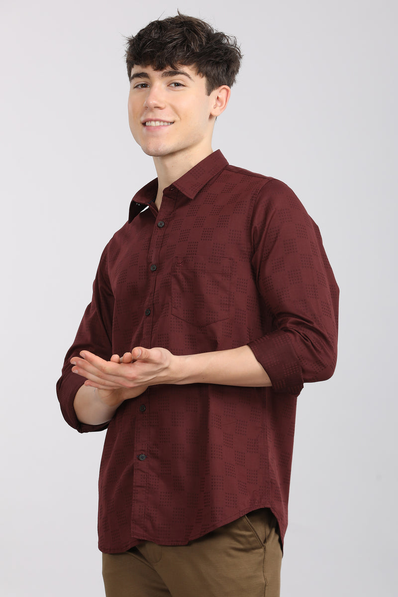 Premium Stretch Cotton Slim Fit Shirt