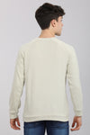 Ecru Weekend Textured Sweatshirt