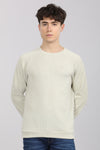 Ecru Weekend Textured Sweatshirt