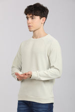 Ecru Weekend Textured Sweatshirt