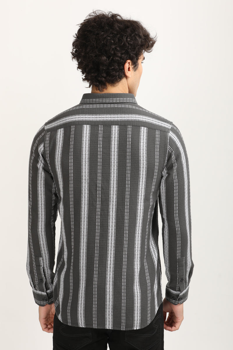 Elevated Superfine Cotton Stripe Shirt