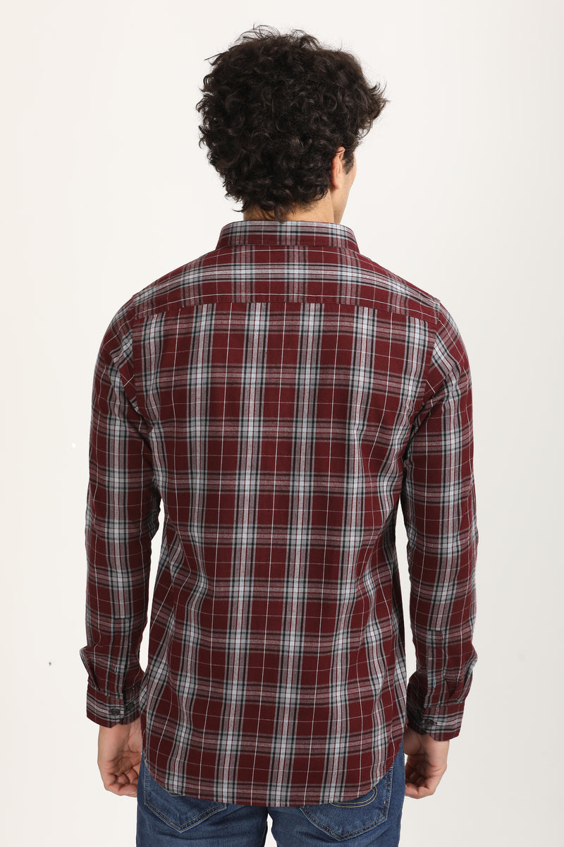 Smart Casual Check Shirt