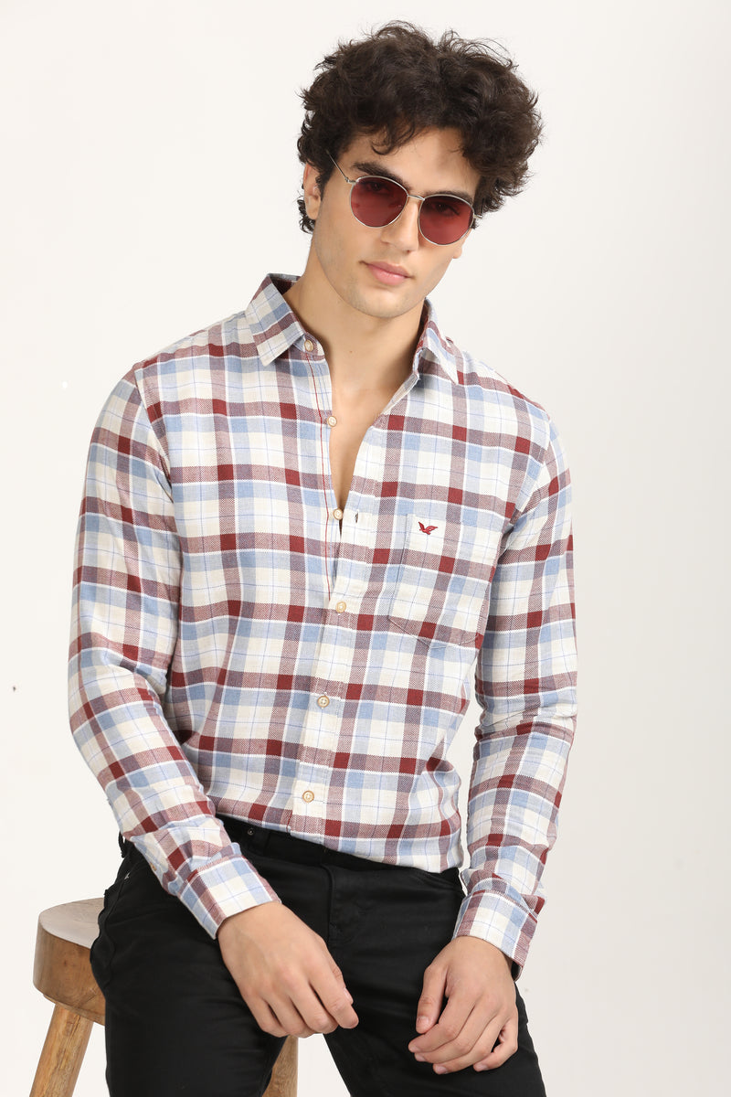 Smart Casual Check Shirt