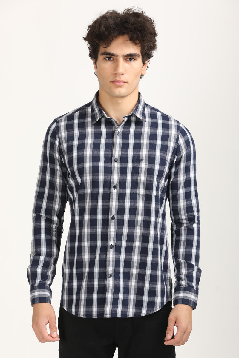 Smart Casual Check Shirt