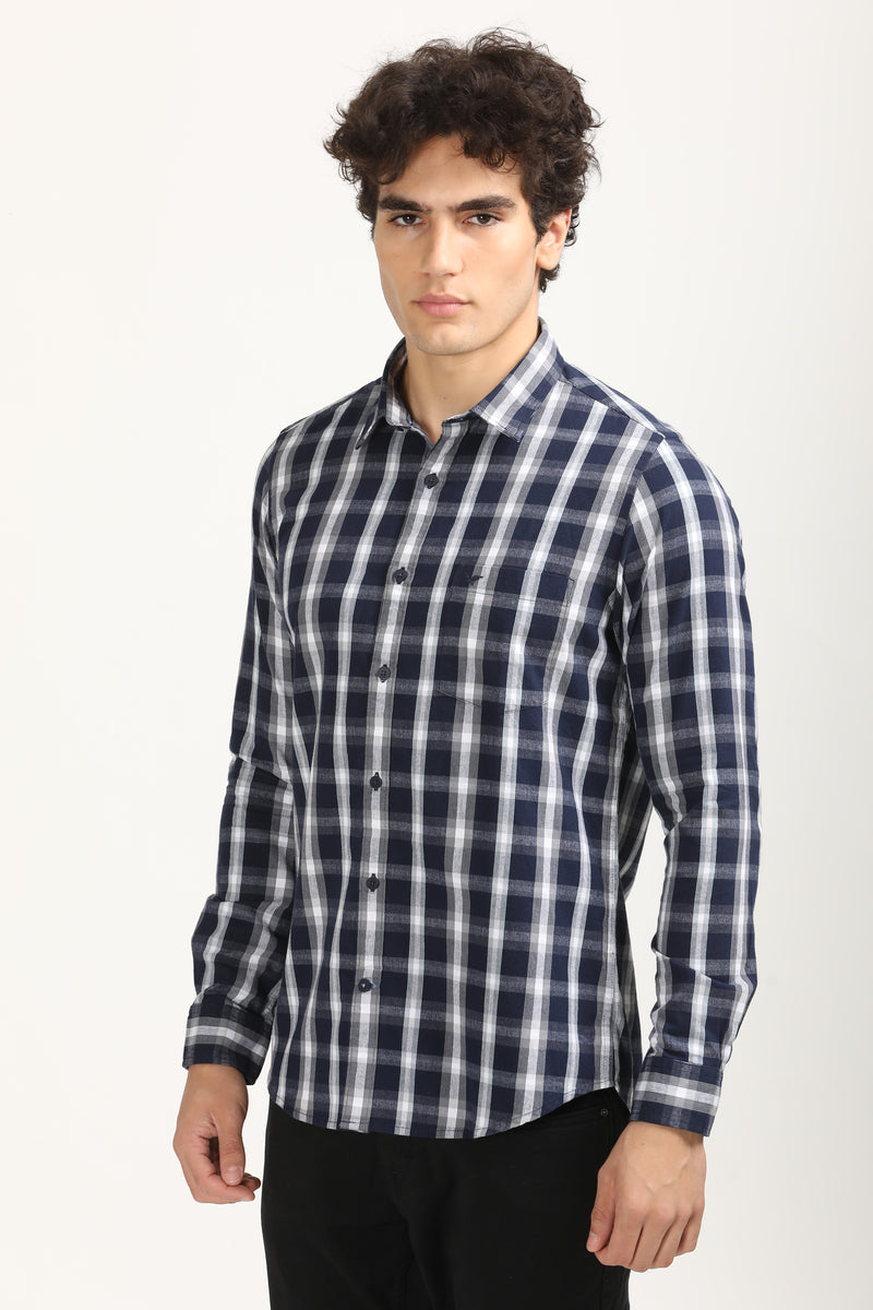 Smart Casual Check Shirt