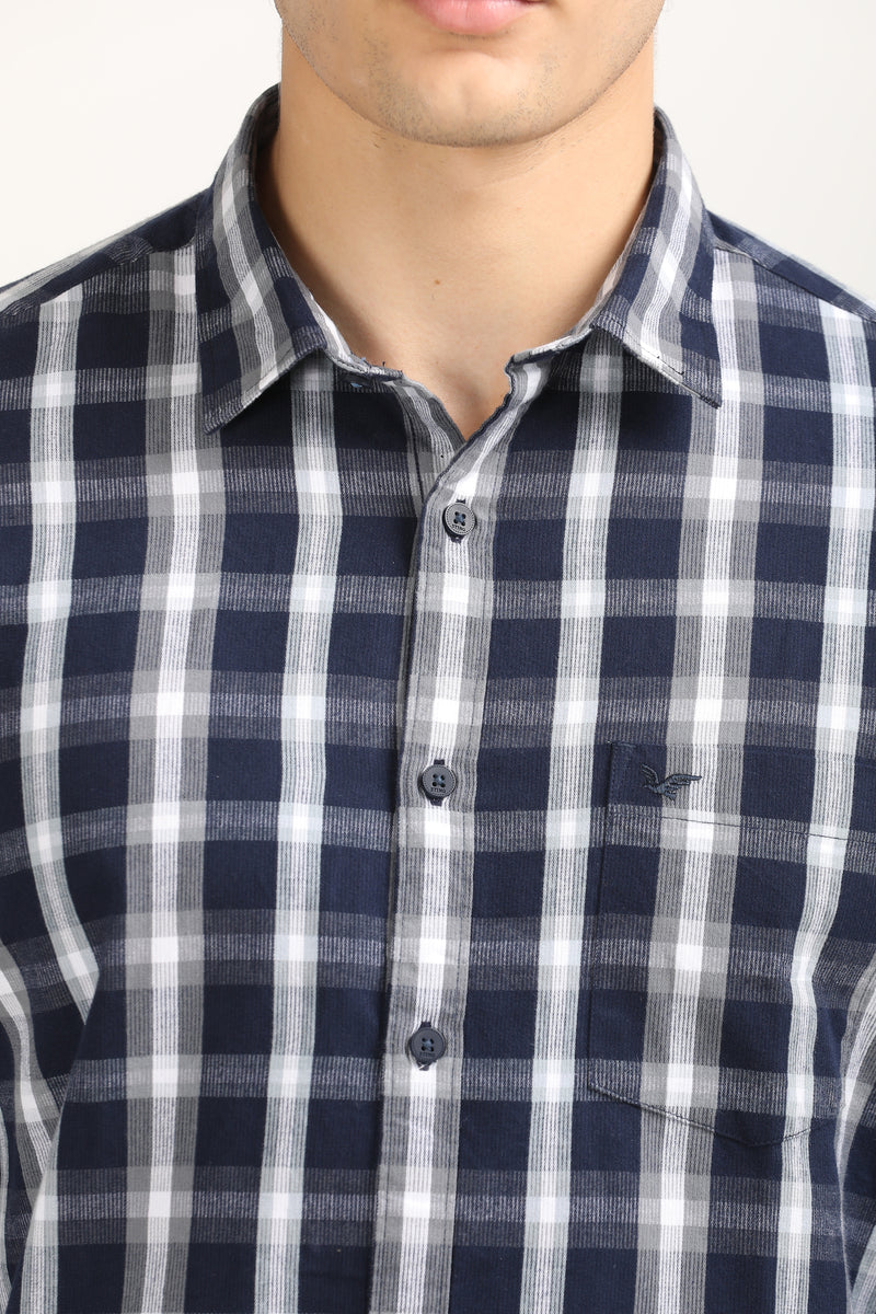 Smart Casual Check Shirt