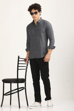 Premium Cotton Slim Fit Solid Shirt