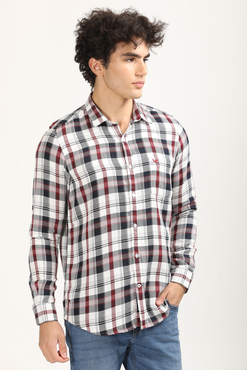 Smart Casual Check Shirt