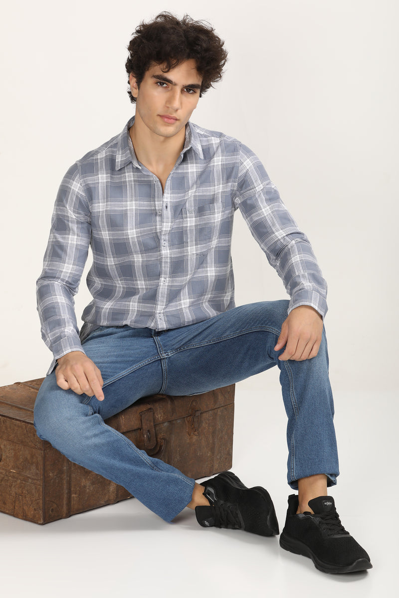 Smart Casual Check Shirt