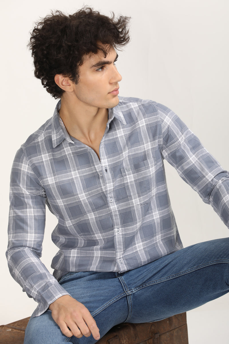 Smart Casual Check Shirt