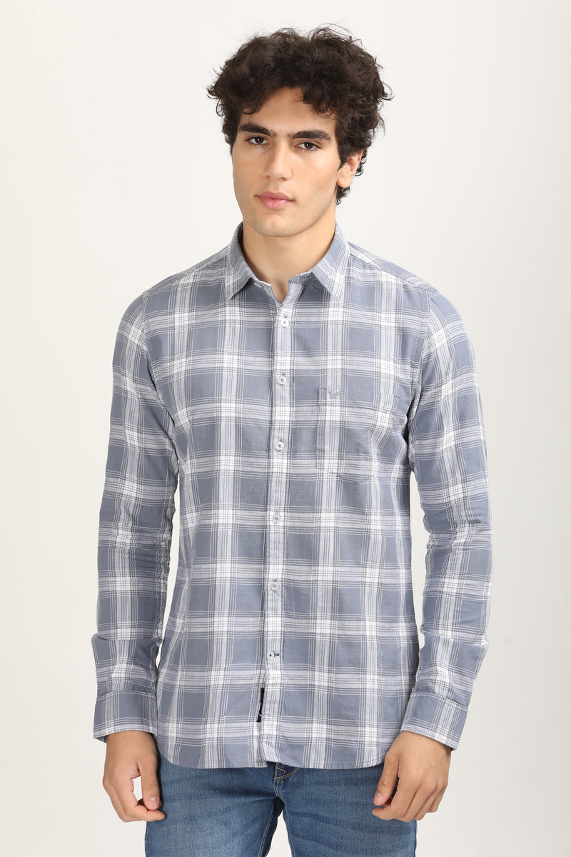 Smart Casual Check Shirt