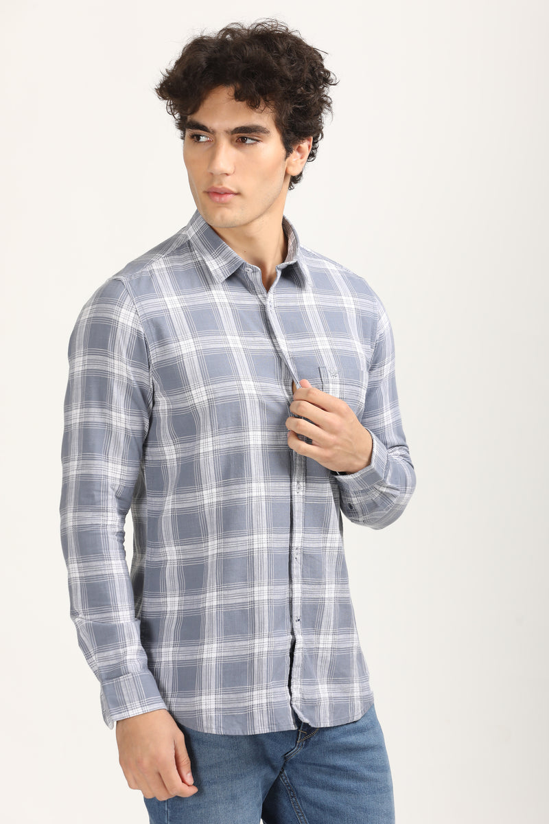 Smart Casual Check Shirt