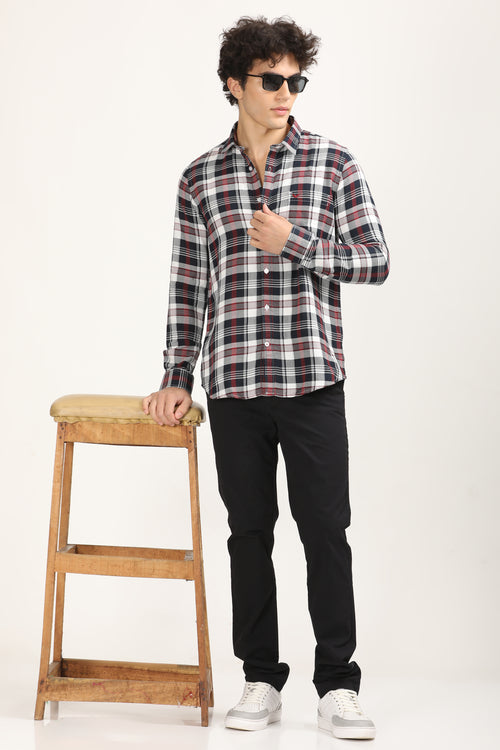 Smart Casual Check Shirt