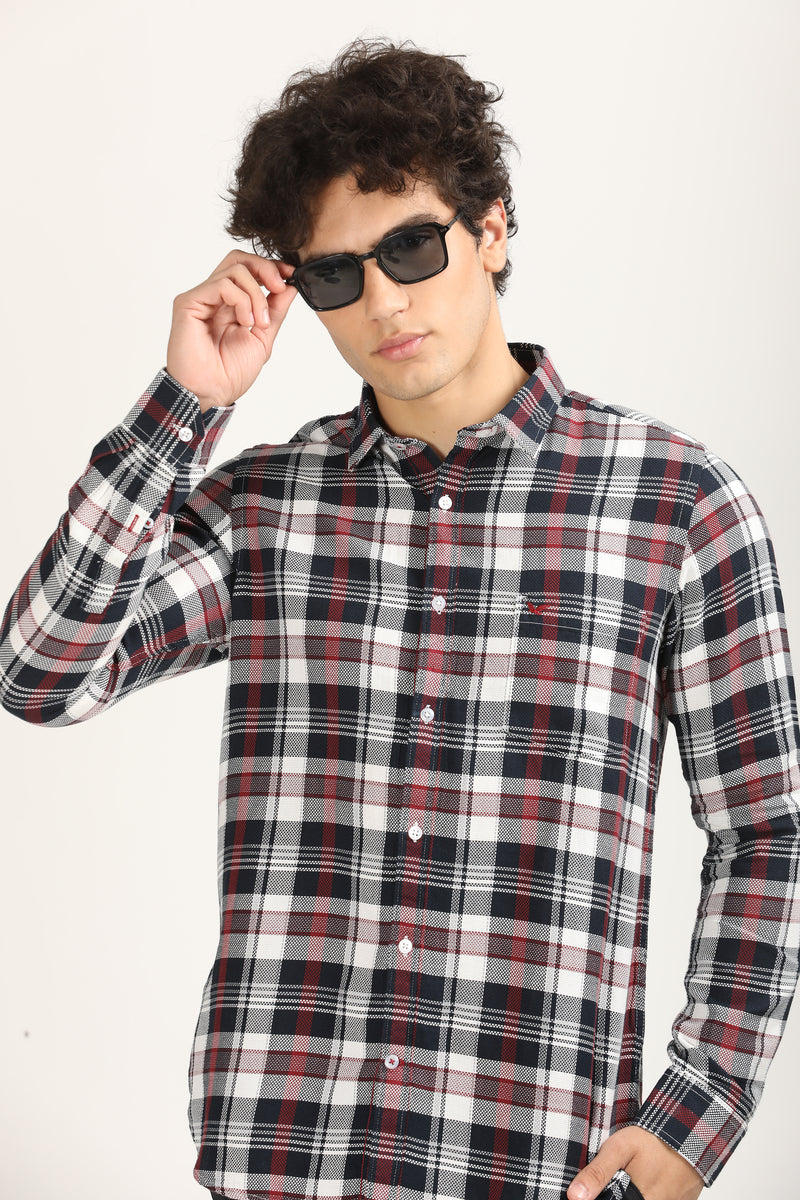 Smart Casual Check Shirt