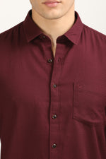 Premium Cotton Slim Fit Solid Shirt