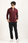 Premium Cotton Slim Fit Solid Shirt