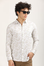 Smart Casual Premium Cotton Printed Shirt