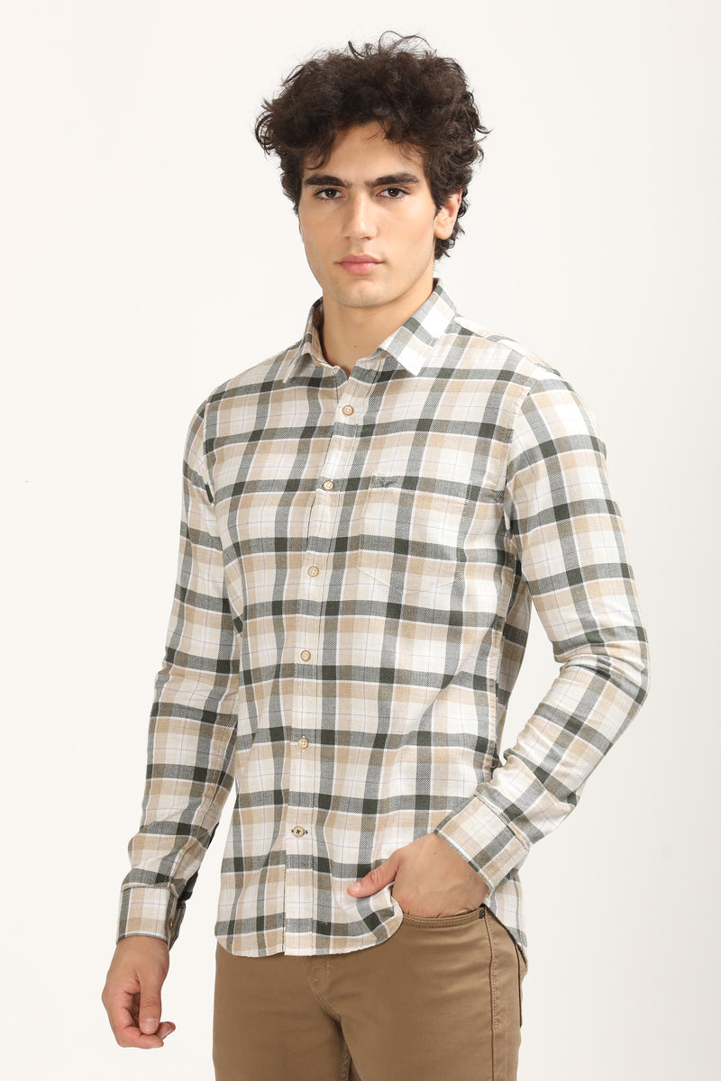 Smart Casual Check Shirt