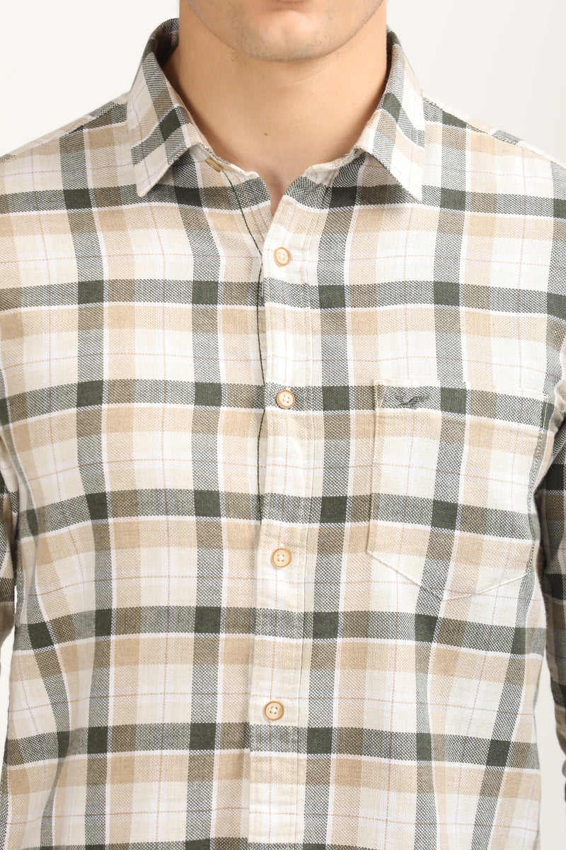 Smart Casual Check Shirt