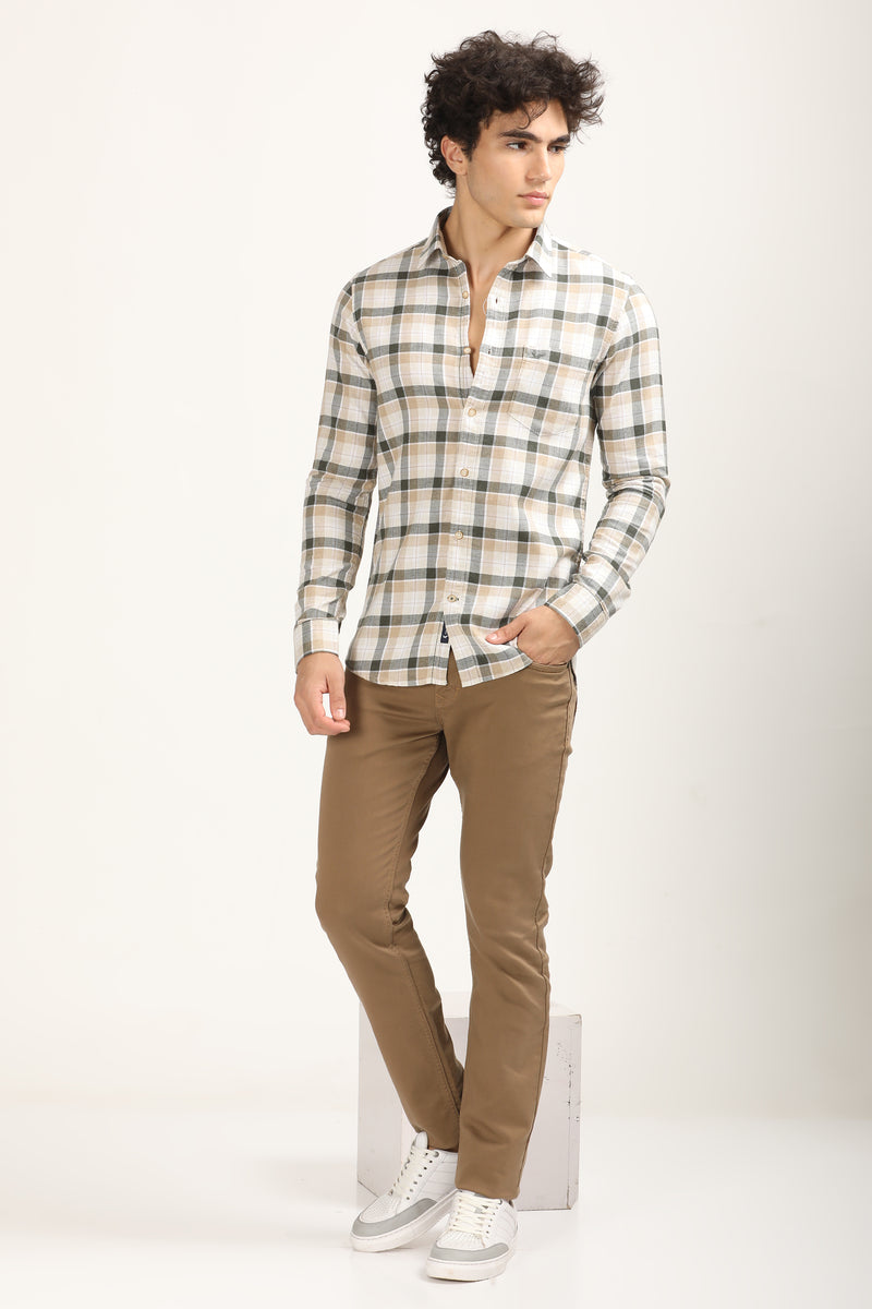 Smart Casual Check Shirt