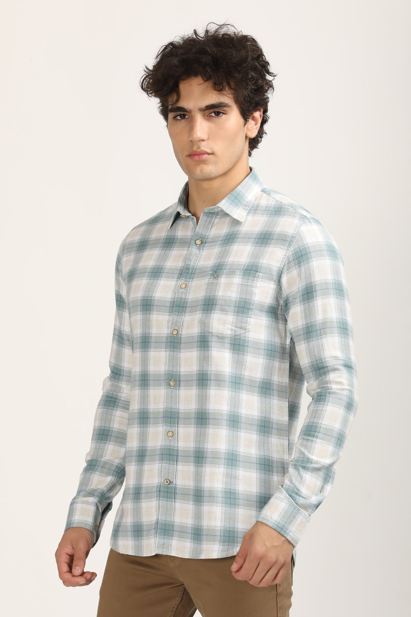 Smart Casual Check Shirt