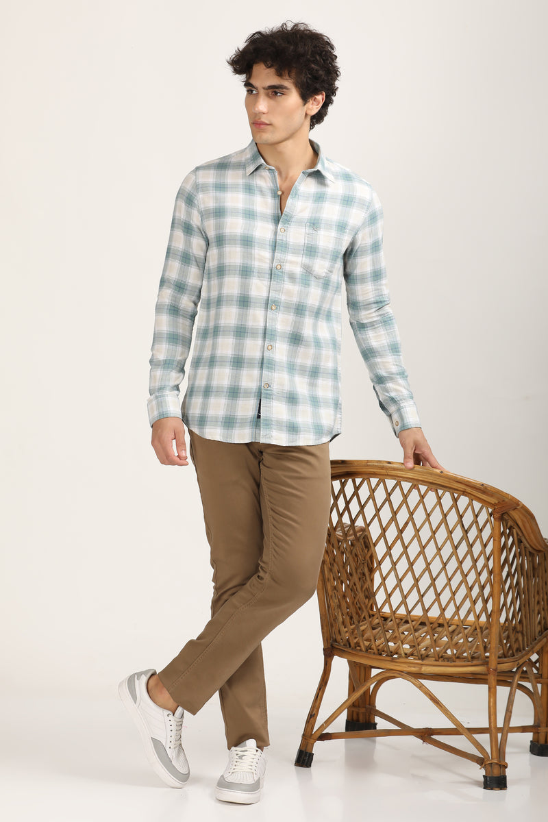 Smart Casual Check Shirt