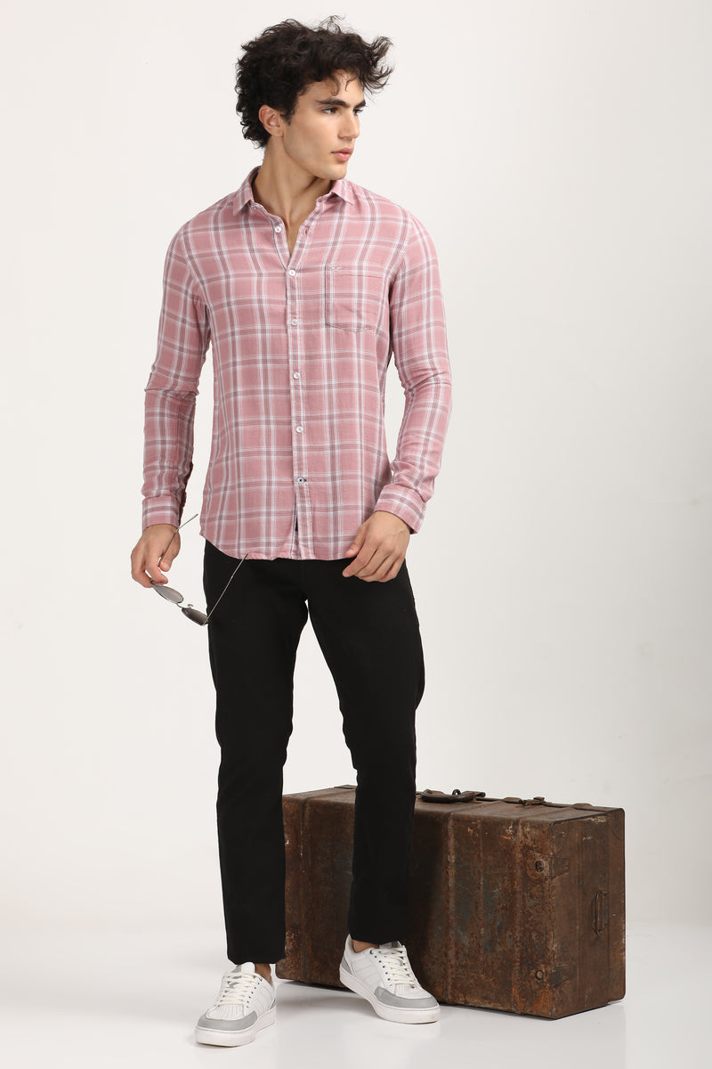 Smart Casual Check Shirt