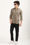 Premium Cotton Slim Fit Solid Shirt