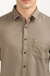 Premium Cotton Slim Fit Solid Shirt