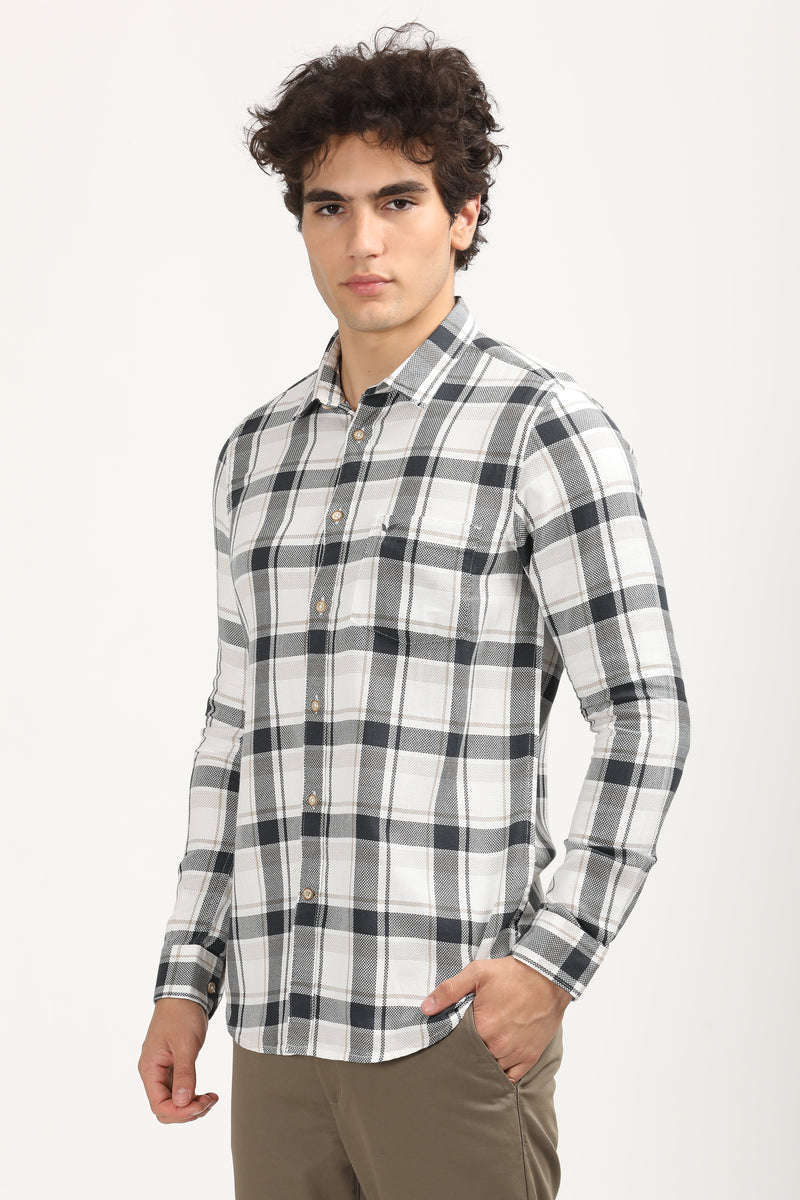 Smart Casual Check Shirt