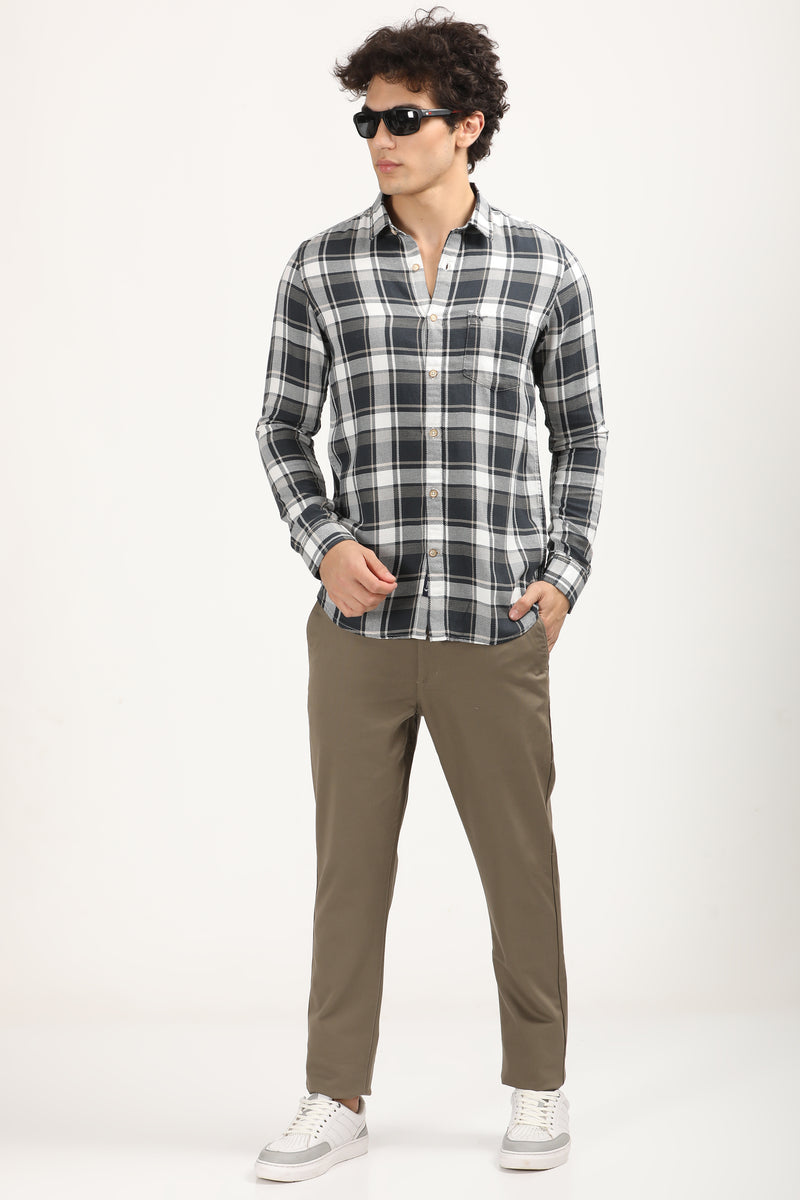 Smart Casual Check Shirt