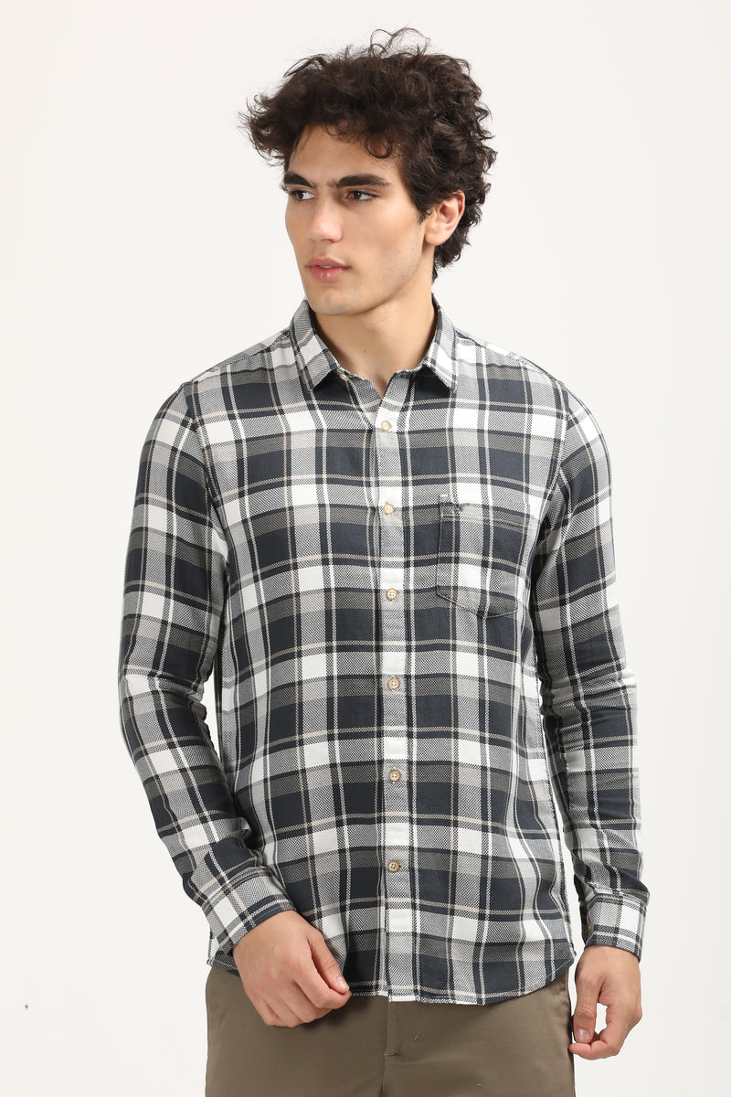 Smart Casual Check Shirt