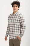 Smart Casual Check Slim Fit Shirt