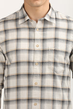 Smart Casual Check Slim Fit Shirt