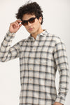 Smart Casual Check Slim Fit Shirt