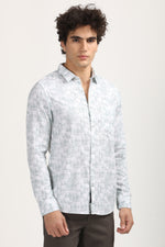 Smart Casual Premium Cotton Printed Shirt