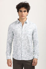 Smart Casual Premium Cotton Printed Shirt