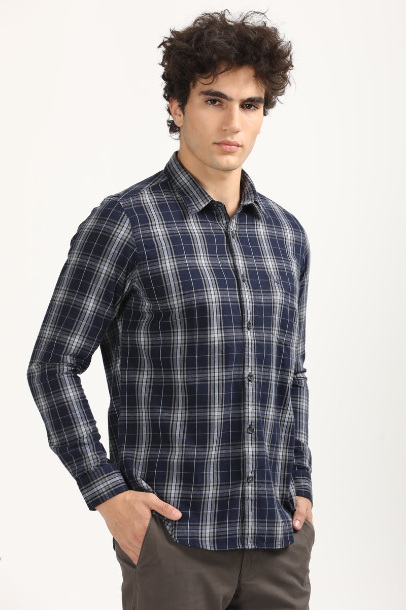 Smart Casual Check Shirt