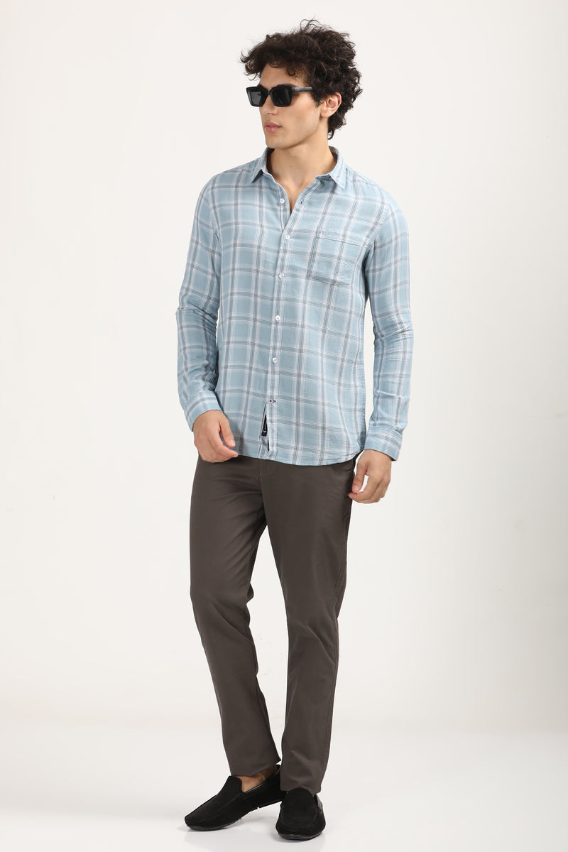 Smart Casual Check Shirt