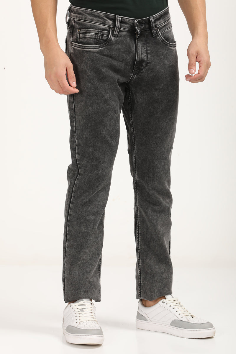 Five Pocket Stretch Knitted Jeans